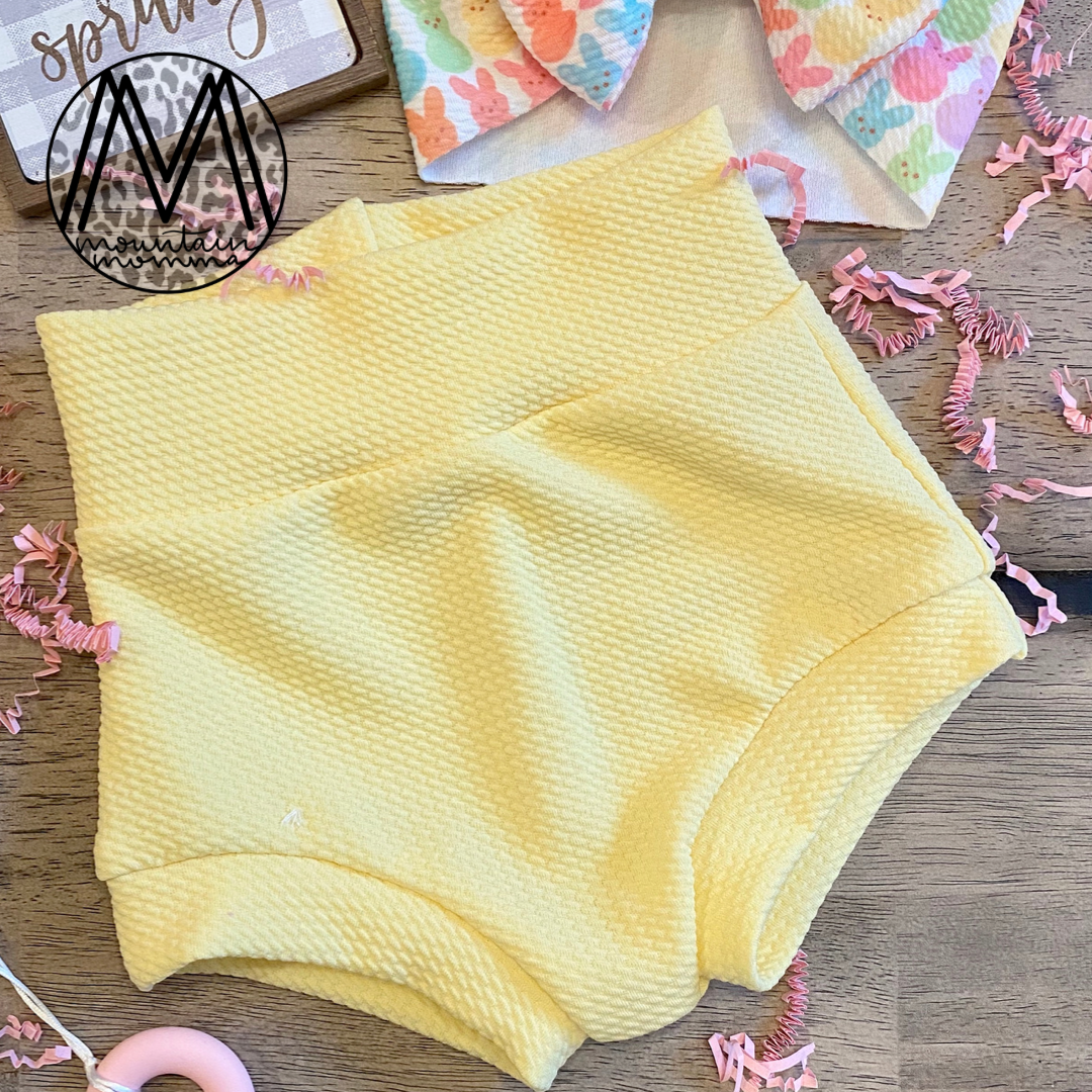 RTS - Bright Yellow Bummies