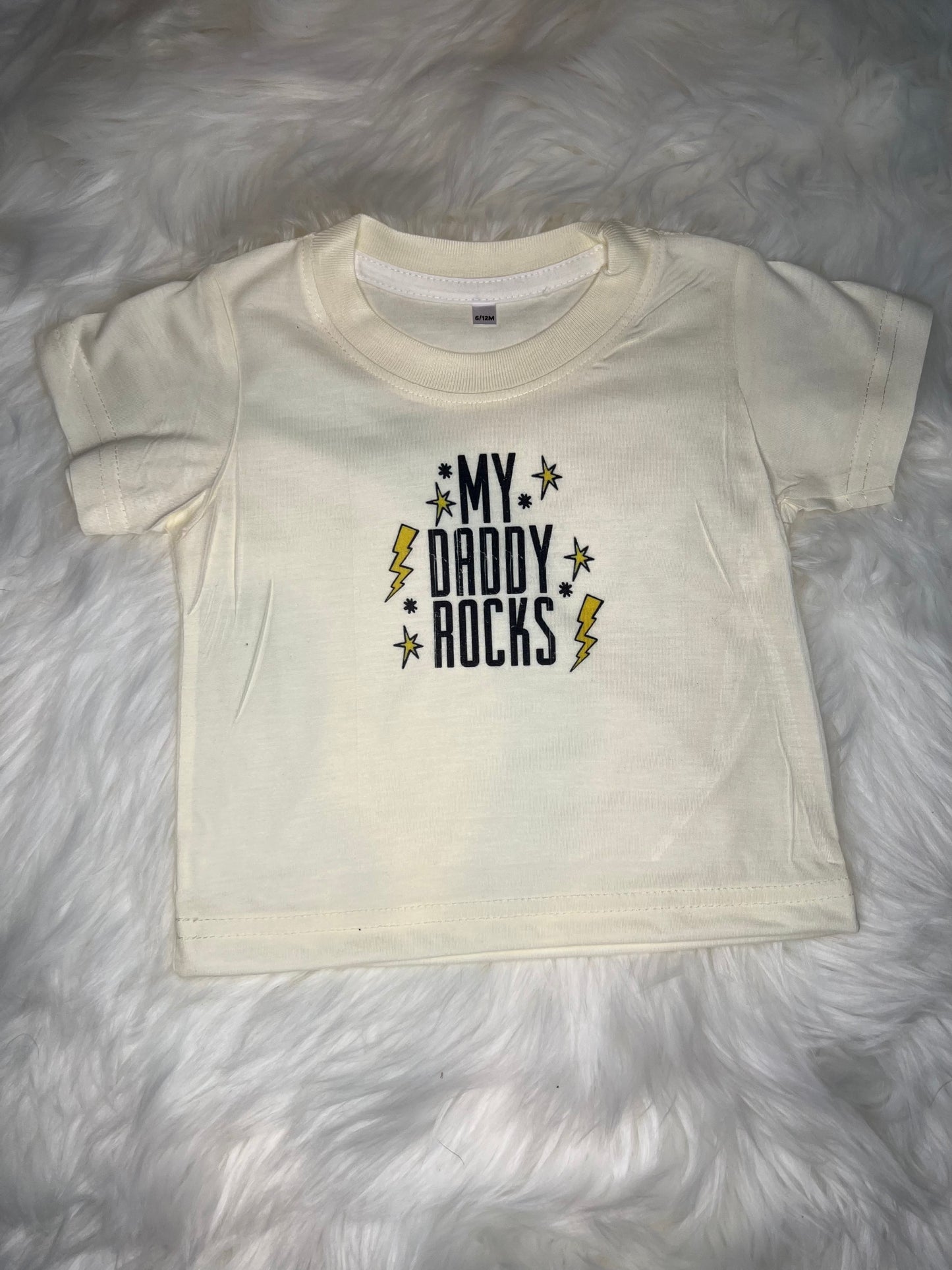 RTS- My Daddy Rocks Sub Tee