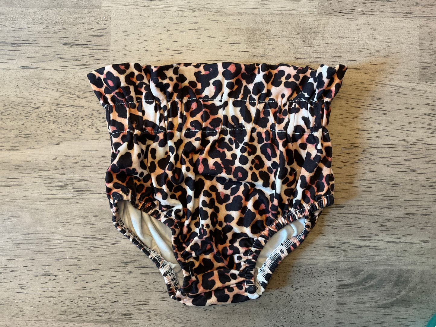 RTS - Cheetah Bloomers 0/3 & 12/18m