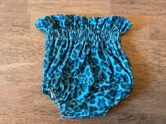 RTS- Blue Leopard Bloomers