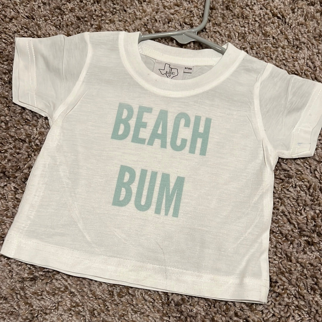 RTS- 6/12m Beach Bum Sub Tee